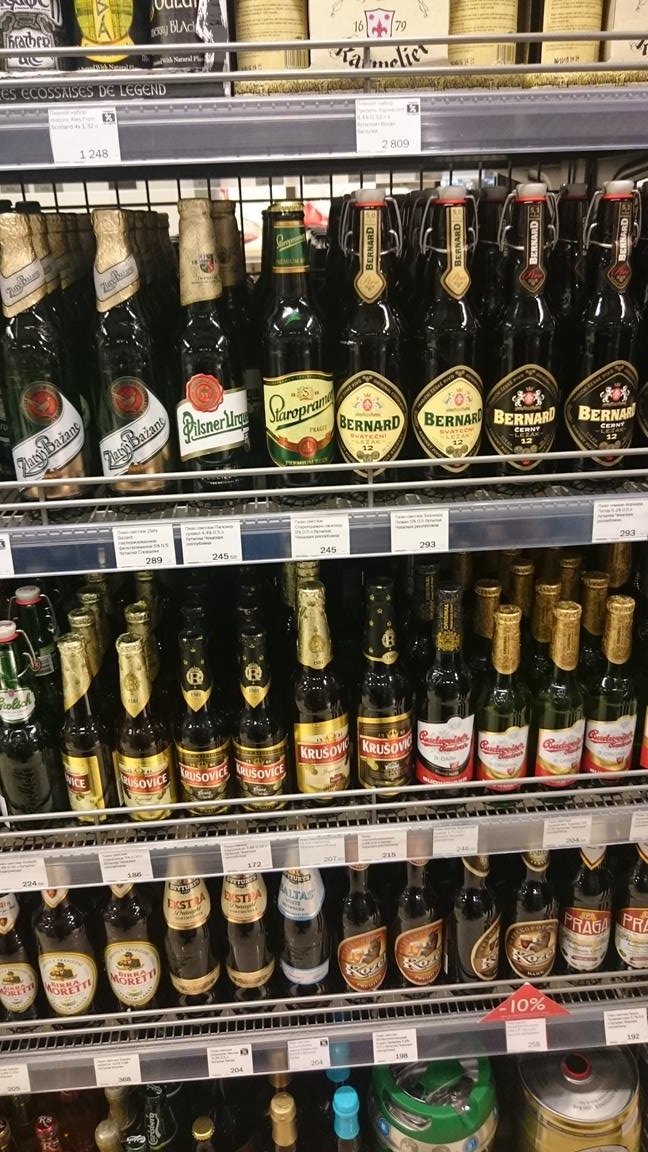 Slovak and Czech beers