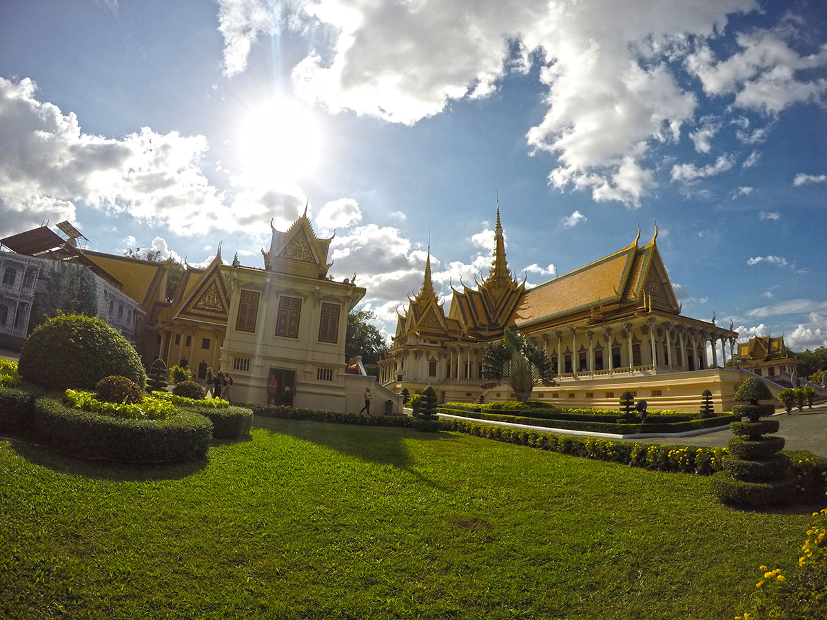 The Throne hall at Royal palace in Phnom Penh